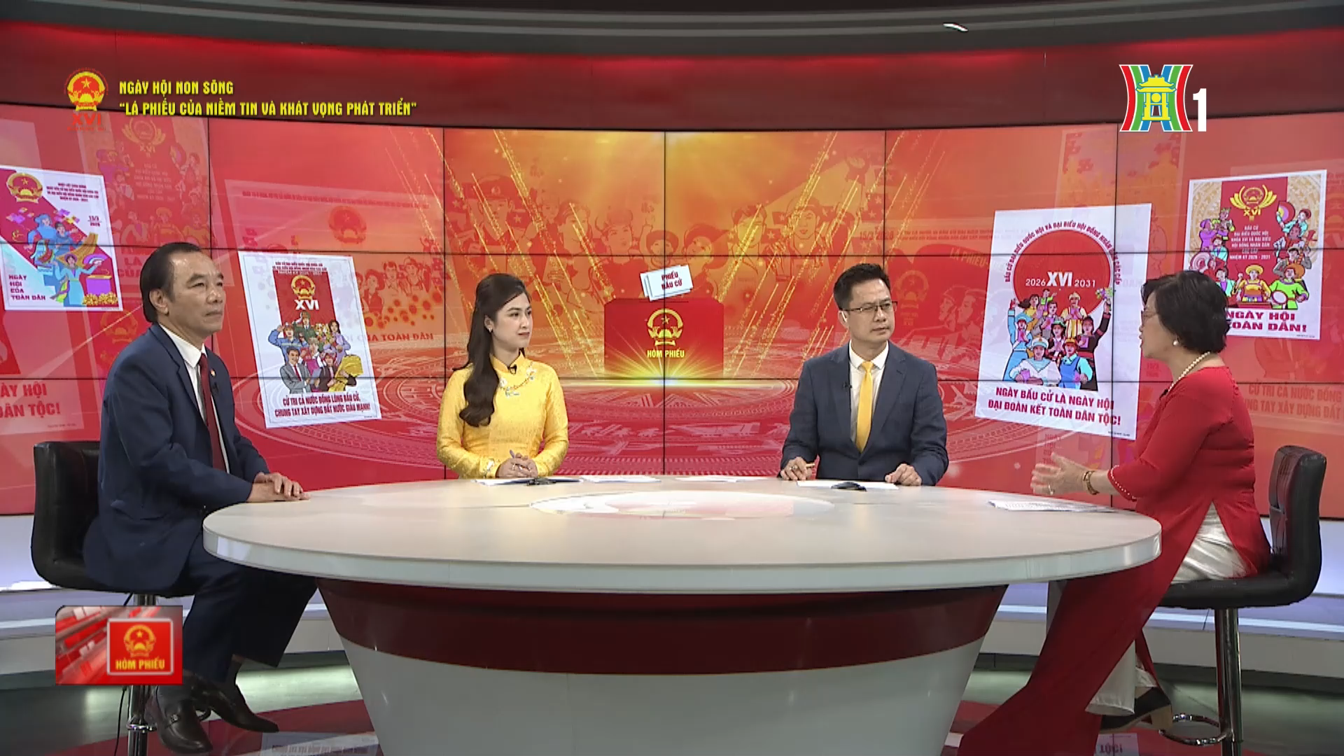 PGS.TS Nguyễn Thị Báo và TS. Ngô Sách Thực chia sẻ về các cuộc bầu cử